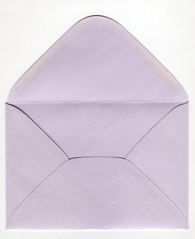 Decorative envelope pearl heather C6
