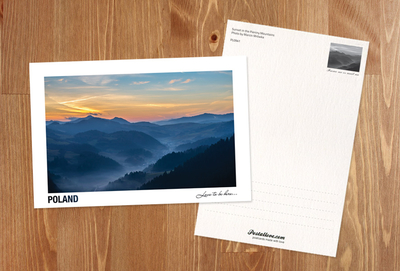 Poland - Love to be here... - Sunset in the Pieniny Mountains