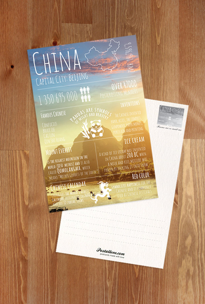 Greetings from... China