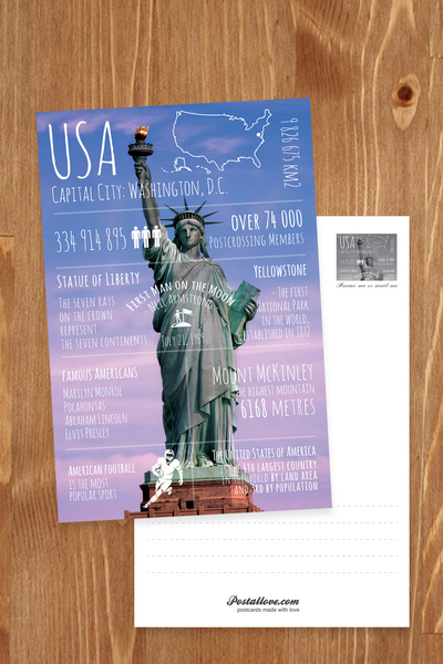 Greetings from... USA