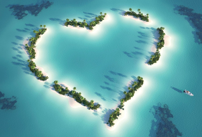 Heart on the sea
