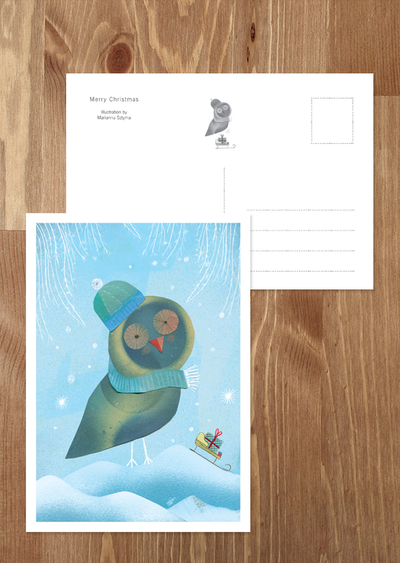 Marianna Sztyma - Christmas owl