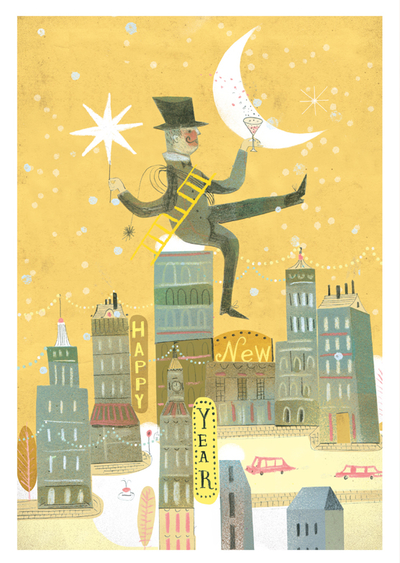 Marianna Sztyma - Happy New Year - Chimney sweep