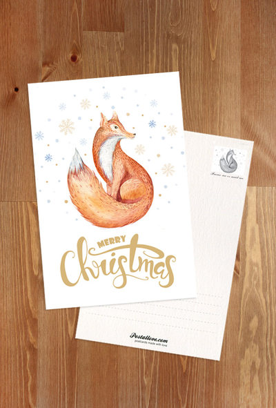 Christmas fox
