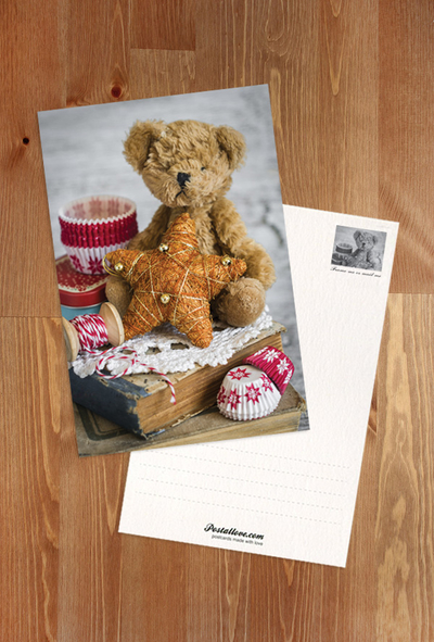 Christmas teddy bear