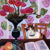 Isy Ochoa - Dinner Partty with Matissem the cat