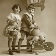 Easter greetings - children