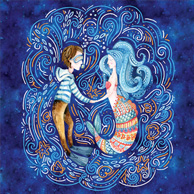 Sailor and mermaid
